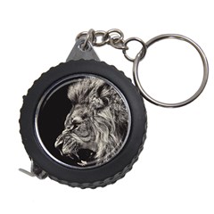 Angry Male Lion Measuring Tape by Jancukart