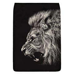 Angry Male Lion Removable Flap Cover (l) by Jancukart