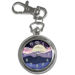 Illustration People Enjoying Summer Season Key Chain Watches by Ravend