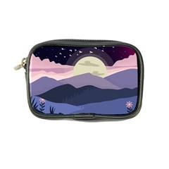 Illustration People Enjoying Summer Season Coin Purse by Ravend