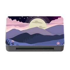 Illustration People Enjoying Summer Season Memory Card Reader With Cf by Ravend