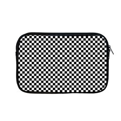 Black And White Background Black Board Checker Apple Macbook Pro 13  Zipper Case by Ravend