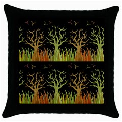 Background Decor Backdrop Design Throw Pillow Case (black) by Ravend