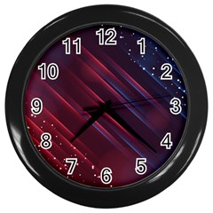 Banner Brochure Flyer Poster Music Wall Clock (black) by Ravend