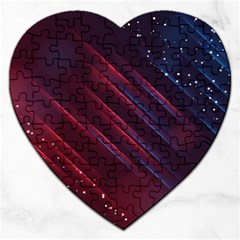 Banner Brochure Flyer Poster Music Jigsaw Puzzle (heart) by Ravend