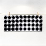 Square Diagonal Pattern Seamless Hand Towel Front