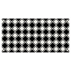 Square Diagonal Pattern Seamless Banner And Sign 4  X 2  by Ravend