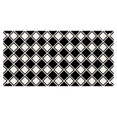 Square Diagonal Pattern Seamless Banner And Sign 6  X 3  by Ravend