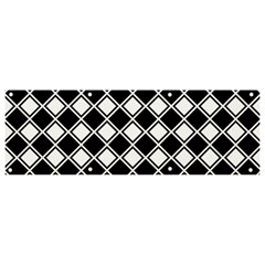 Square Diagonal Pattern Seamless Banner And Sign 9  X 3  by Ravend