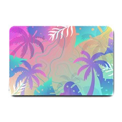 Nature Palm Tree Leaves Leaf Plant Tropical Small Doormat  by Ravend