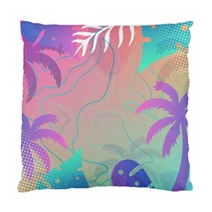 Nature Palm Tree Leaves Leaf Plant Tropical Standard Cushion Case (one Side) by Ravend