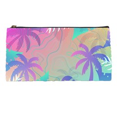 Nature Palm Tree Leaves Leaf Plant Tropical Pencil Case by Ravend