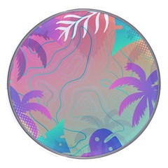 Nature Palm Tree Leaves Leaf Plant Tropical Wireless Charger by Ravend