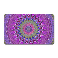 Art Mandala Design Ornament Flower Magnet (Rectangular)