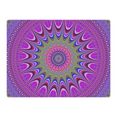 Art Mandala Design Ornament Flower Double Sided Flano Blanket (mini)  by Ravend