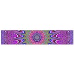 Art Mandala Design Ornament Flower Small Flano Scarf Front