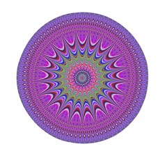 Art Mandala Design Ornament Flower Mini Round Pill Box