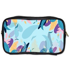 Leaves Leaf Nature Background Plant Toiletries Bag (one Side)