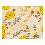 Leaf Leaves Flower Background Wallpaper Double Sided Flano Blanket (Large)  Blanket Back