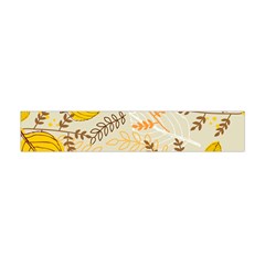 Leaf Leaves Flower Background Wallpaper Flano Scarf (mini) by danenraven