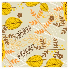 Leaf Leaves Flower Background Wallpaper Lightweight Scarf  by danenraven