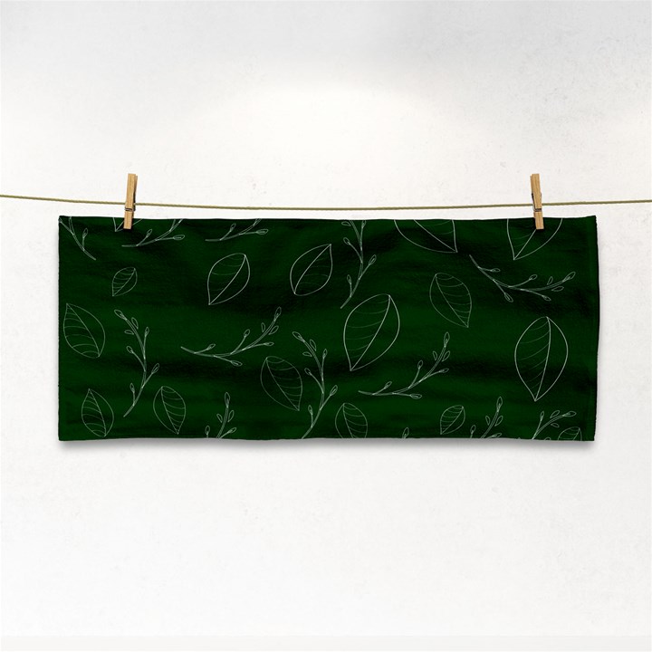 Leaves Leaf Foliage Plant  Background Hand Towel