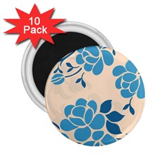 Flower Petal Branch Corolla 2 25  Magnets (10 Pack)  by danenraven