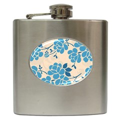 Flower Petal Branch Corolla Hip Flask (6 Oz) by danenraven