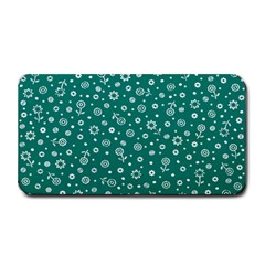 Flowers Floral Background Green Medium Bar Mats by danenraven