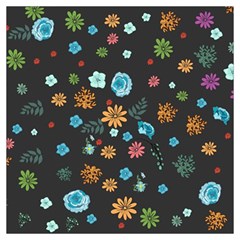 Flowers-leaves Leaf Background Floral Flora Lightweight Scarf  by danenraven