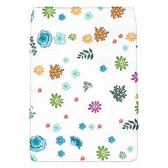 Flower Leaf Leaves Background Floral Removable Flap Cover (s) by danenraven