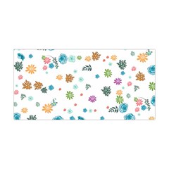 Flower Leaf Leaves Background Floral Yoga Headband by danenraven