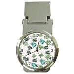 Leaves Leaf Green Nature Money Clip Watches Front