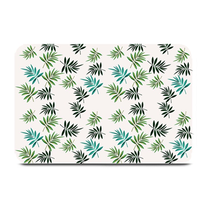 Leaves Leaf Green Nature Plate Mats