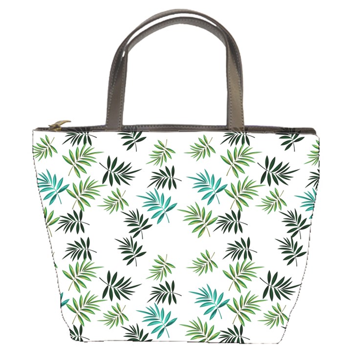 Leaves Leaf Green Nature Bucket Bag