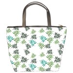 Leaves Leaf Green Nature Bucket Bag Back