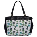 Leaves Leaf Green Nature Oversize Office Handbag Front