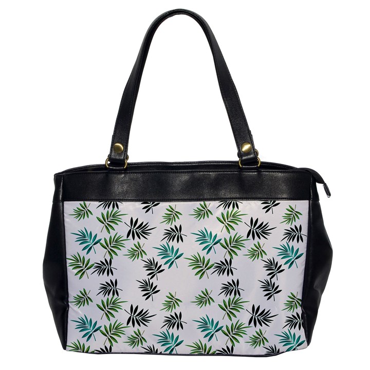 Leaves Leaf Green Nature Oversize Office Handbag