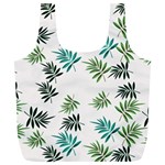 Leaves Leaf Green Nature Full Print Recycle Bag (XL) Front