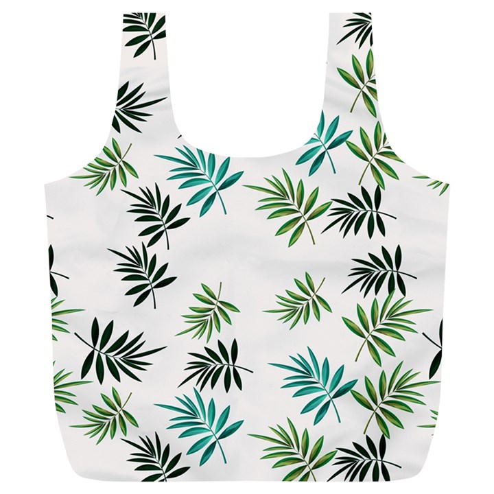 Leaves Leaf Green Nature Full Print Recycle Bag (XL)