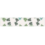 Leaves Leaf Green Nature Large Flano Scarf  Front