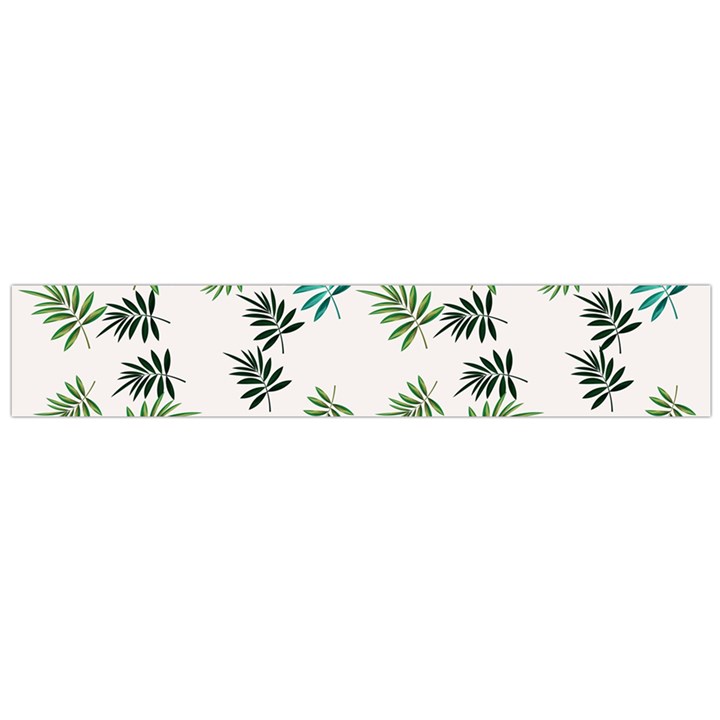 Leaves Leaf Green Nature Large Flano Scarf 