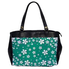 Illustration Background Daisy Flower Floral Oversize Office Handbag by danenraven