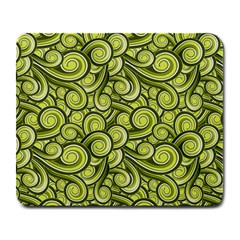 Flower Floral Flora Green Large Mousepads