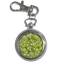 Flower Floral Flora Green Key Chain Watches