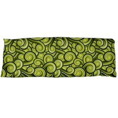 Flower Floral Flora Green Body Pillow Case (Dakimakura)