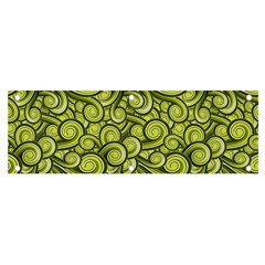 Flower Floral Flora Green Banner and Sign 6  x 2 