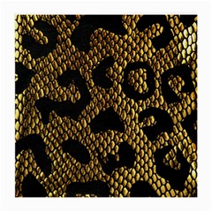 Metallic Snake Skin Pattern Medium Glasses Cloth by BangZart