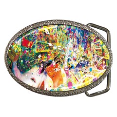 Multicolor Anime Colors Colorful Belt Buckles by BangZart