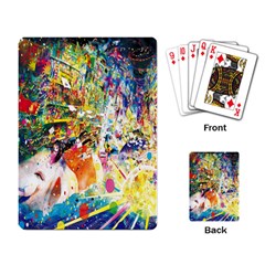 Multicolor Anime Colors Colorful Playing Cards Single Design (rectangle)